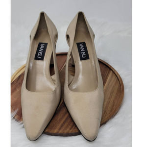 Vaneli Women's Beige 3" Heels 8.5 *READ